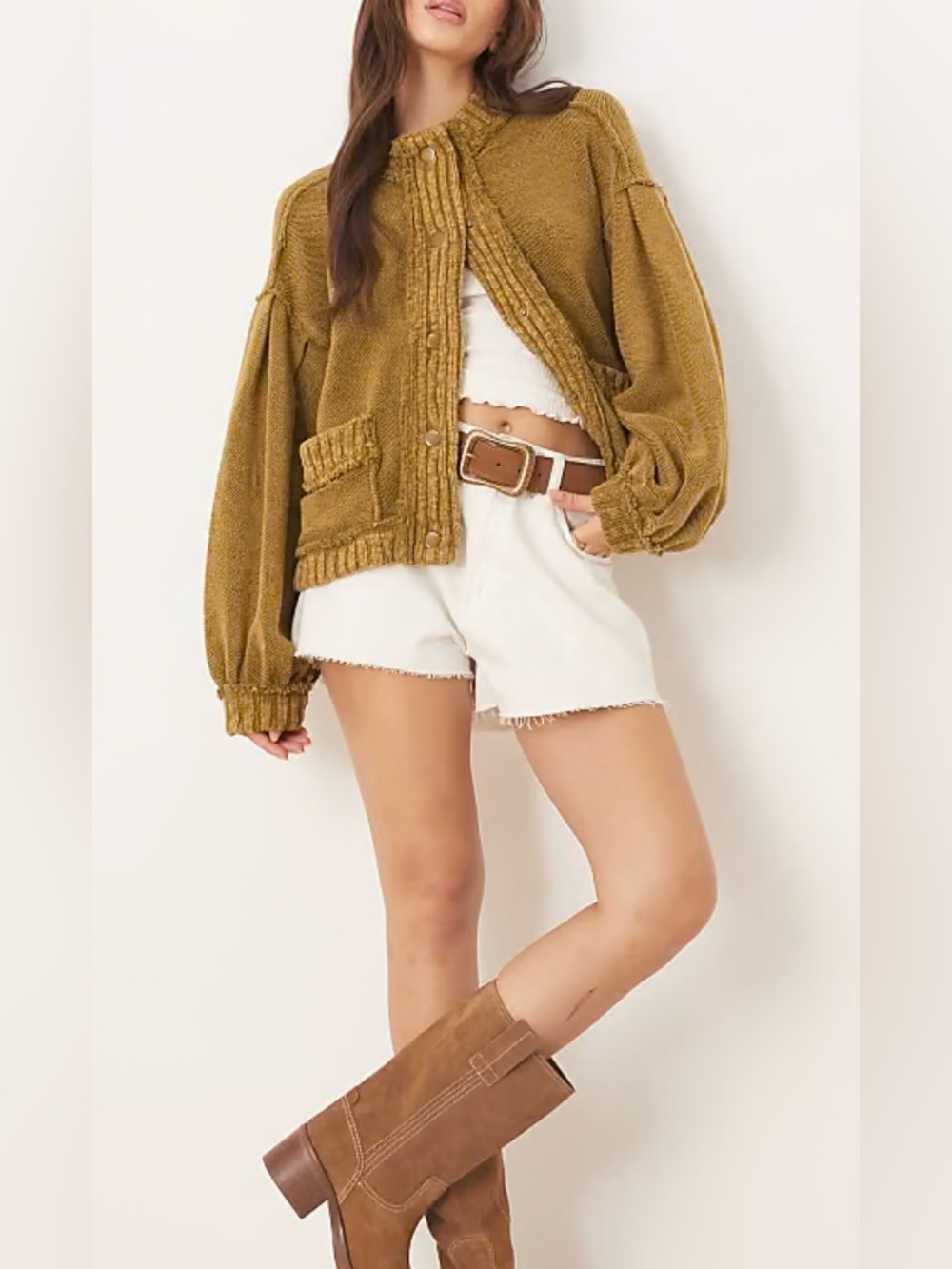 FREE PEOPLE Cute In This Cardigan NWOT